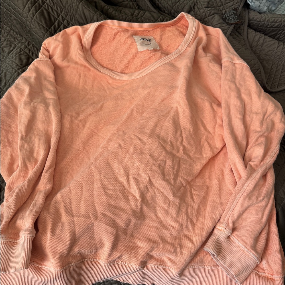 Aerie Soft Pink Knit Top